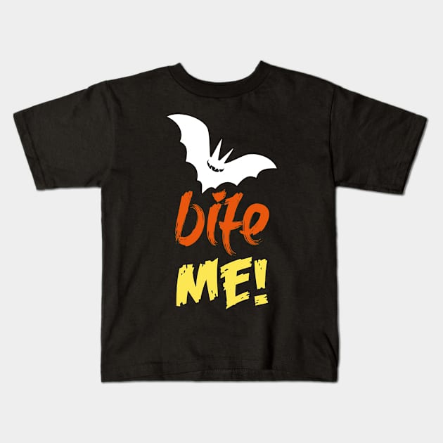 Bite Me Kids T-Shirt by danydesign